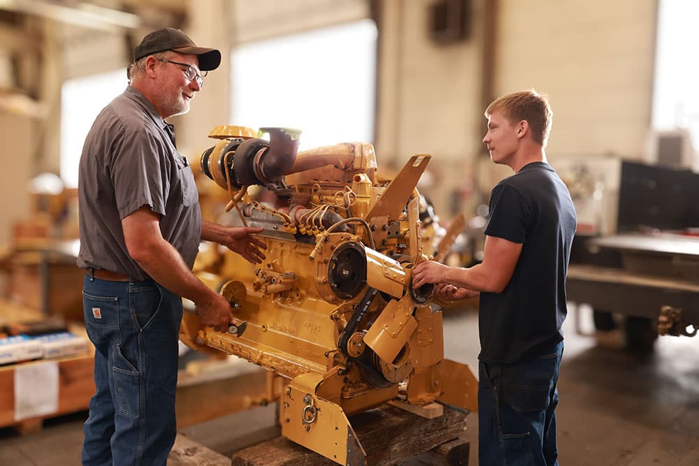 Hands on employee training