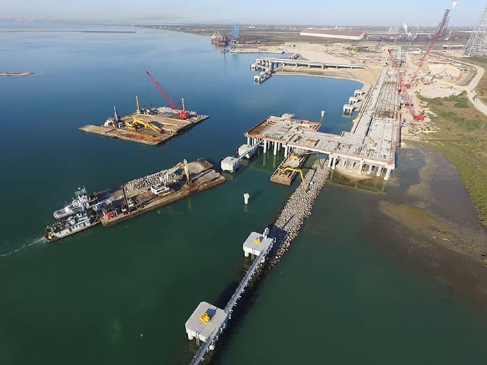 Corpus Christi view from above